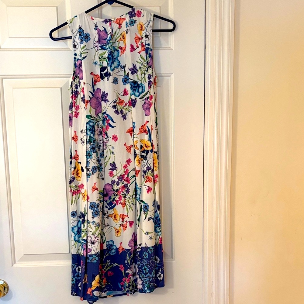 J. Jill Floral Midi Dress - Multicolor